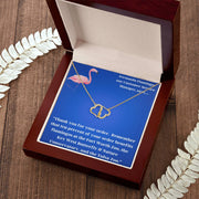 Everlasting Love Necklace, Mother's Day Gift, Valentine's Day, Unique, Birthday, Appreciation, Love, Perfect, Cherished, Elegant, Symbolic, Sentimental, Timeless