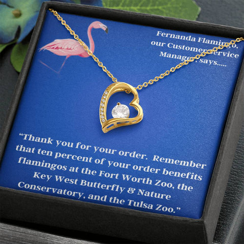 Forever Love Necklace, Mother's Day Gift, Valentine's Day, Birthday, Appreciation, Love, Perfect, Cherished, Elegant, Sentimental